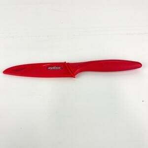 Zyliss 3.25 in Serrated Paring Stainless Steel Knife with Blade Guard
